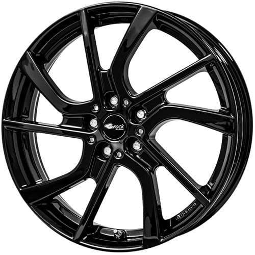 Brock eB1 Schwarz Lackiert R19 5J 5x112 ET28 - nuotrauka 1