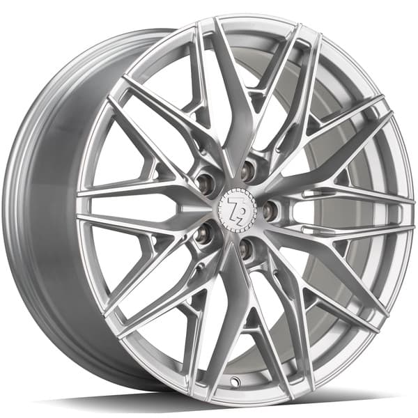 seventy9 SCF-1 Silver Front Polished R18 8J 5x114.3 ET35 - nuotrauka 1