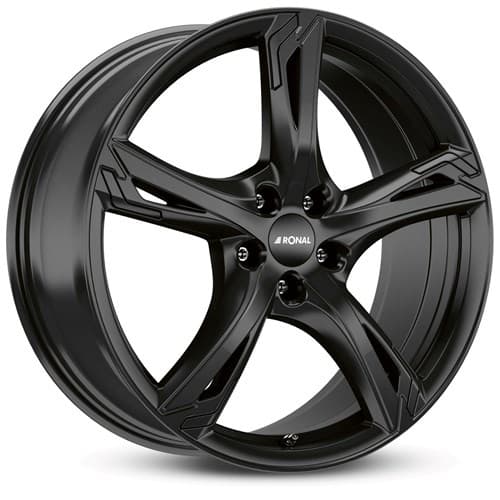 Ronal R62 Jetblack R19 8J 5x112 ET50 - nuotrauka 1