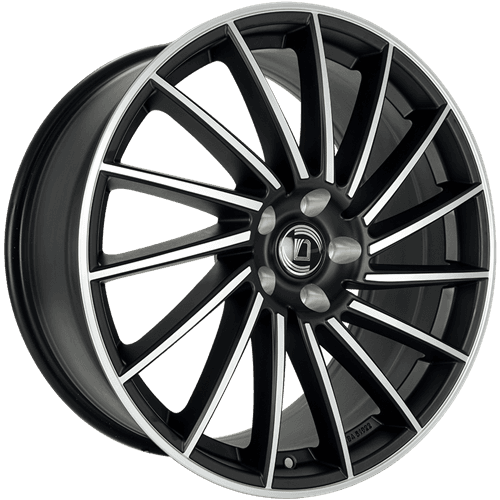 Diewe Wheels Briosa Nero machined R19 8.5J 5x112 ET30 - nuotrauka 1