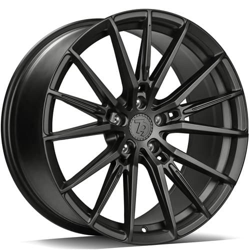 seventy9 SCF-S Half Black Matt R19 8.5J 5x112 ET30 - nuotrauka 1