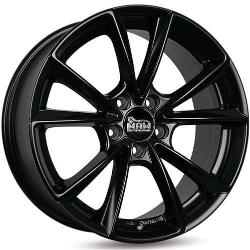MAM A5 Matt black painted R19 8J 5x112 ET30 - nuotrauka 1