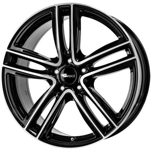 RC-Design RC27 Czarne Polerowane R16 6.5J 5x112 ET46 - nuotrauka 1