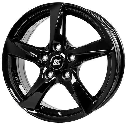 RC-Design RC30 Schwarz Lackiert R18 7.5J 5x120 ET50 - nuotrauka 1