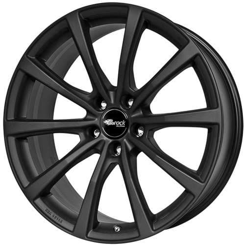 Brock B32 Schwarz-Matt Lackiert R18 7.5J 5x114.3 ET53 - nuotrauka 1