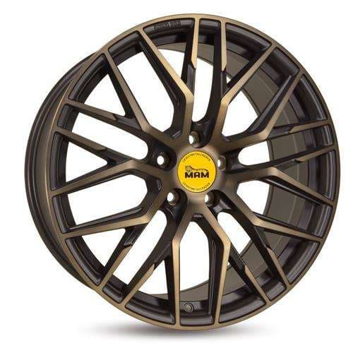 MAM RS4 Black edition R19 8.5J 5x114.3 ET40 - nuotrauka 1