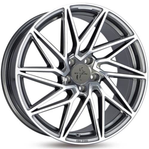 Keskin Tuning KT20 Palladium front polish R19 8.5J 5x112 ET30 - nuotrauka 1