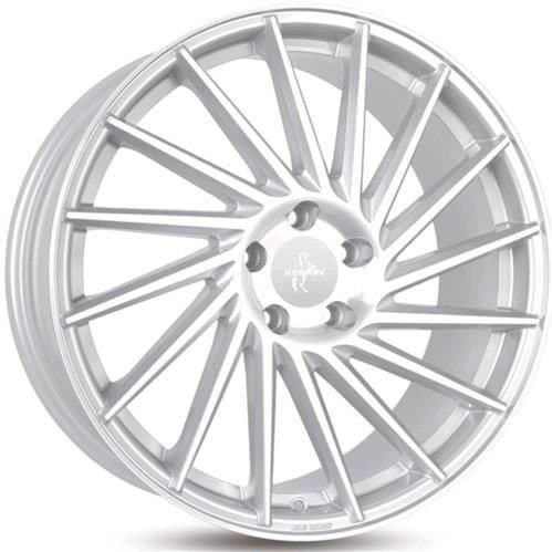 Keskin Tuning KT17 Silver Front Polished R19 8.5J 5x112 ET45 - nuotrauka 1