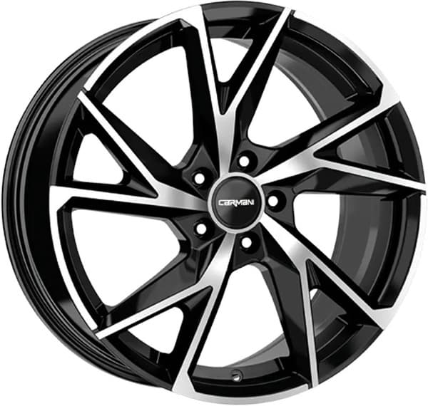 Carmani 23 Rudi Black Polish R19 8.5J 5x112 ET40 - nuotrauka 1