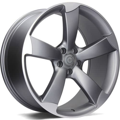 Carbonado Graphene Anthracite Front Polished R18 8J 5x112 ET30 - nuotrauka 1