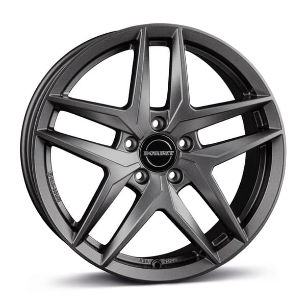 Borbet Z Dark Grey Matt R18 8J 5x112 ET30 - nuotrauka 1
