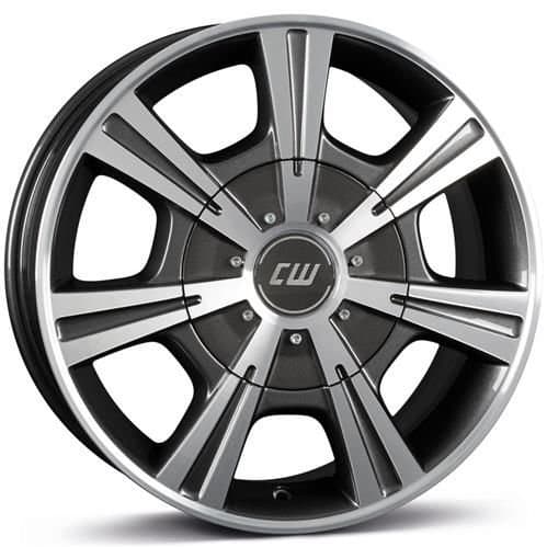 Borbet CH Mistral anthracite glossy polished R17 7.5J 5x118 ET61 - nuotrauka 1