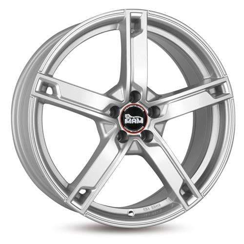 MAM W4 Silver painted R16 6.5J 4x108 ET20 - nuotrauka 1