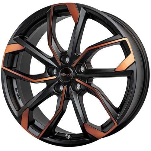 RC-Design RC34 Black Orange Matt R20 8.5J 5x112 ET38 - nuotrauka 1