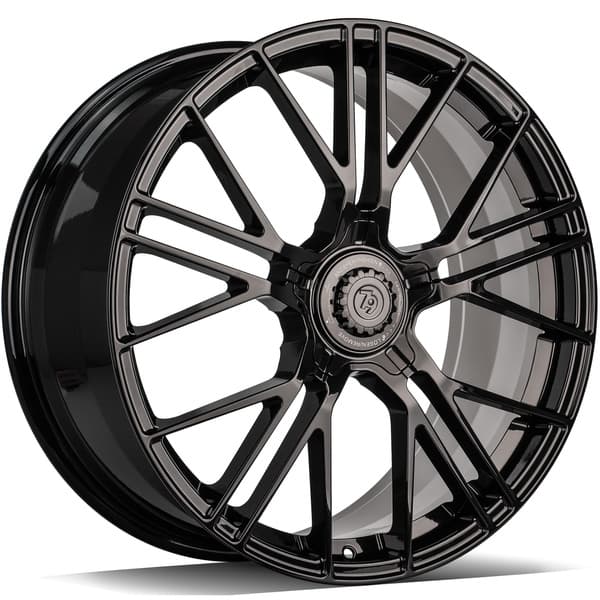 seventy9 MF.10 Black Glossy R21 9.5J 5x130 ET71 - nuotrauka 1