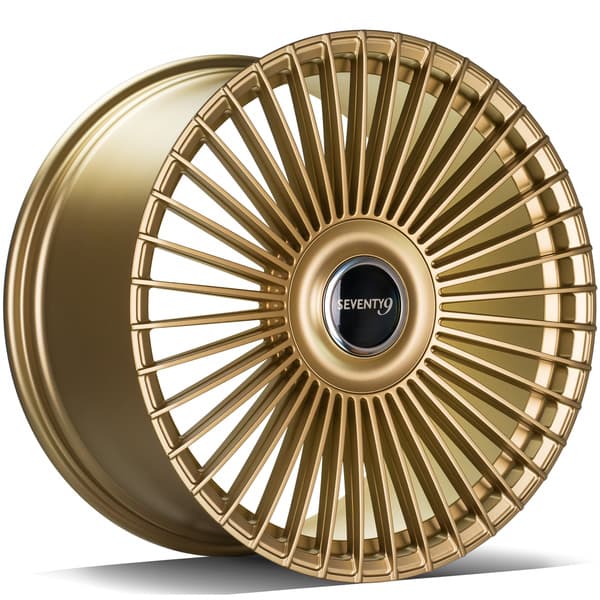 seventy9 MF.2 Matt Gold R21 10.5J 5x112 ET40 - nuotrauka 1