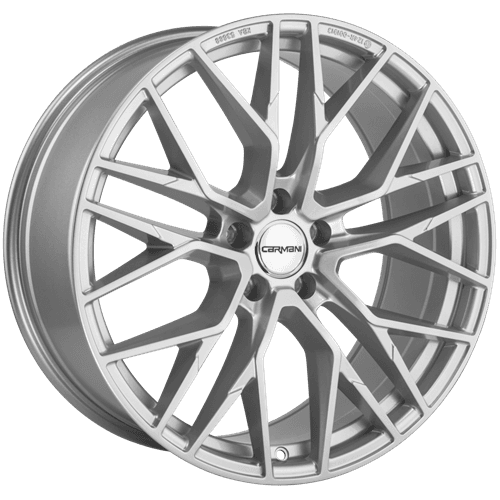 Carmani 20 Ludwig White Silver R17 7.5J 5x112 ET47 - nuotrauka 1