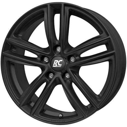RC-Design RC27 Schwarz Klar Matt R17 7.5J 5x110 ET31 - nuotrauka 1