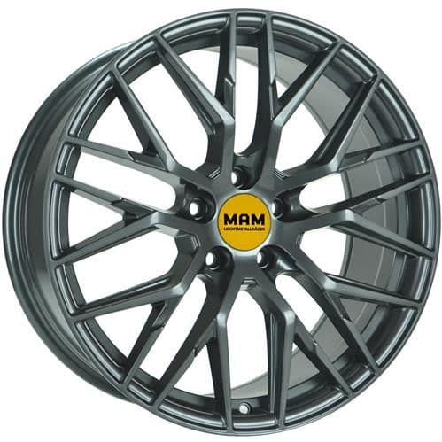 MAM RS4 Palladium painted R19 8.5J 5x112 ET30 - nuotrauka 1