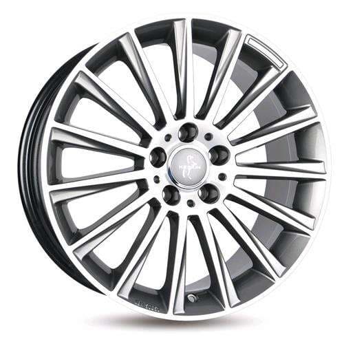 Keskin Tuning KT18 Palladium front polish R17 7J 5x120 ET35 - nuotrauka 1