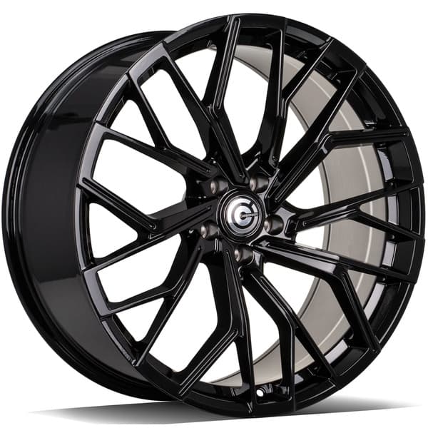 Carbonado Helix Black Glossy R19 8.5J 5x112 ET30 - nuotrauka 1