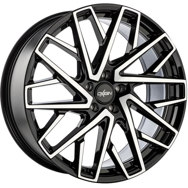 Oxigin 28 Oxmove Black Full Polish R19 8.5J 5x112 ET30 - nuotrauka 1