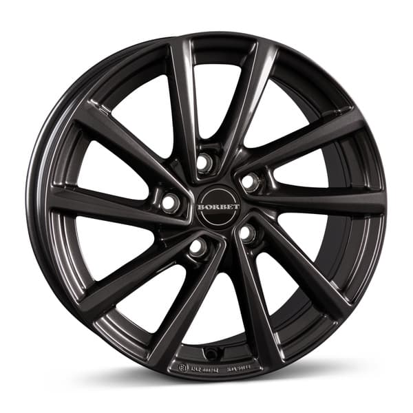 Borbet V Mistral Anthracite Glossy R17 7J 5x112 ET54 - nuotrauka 1