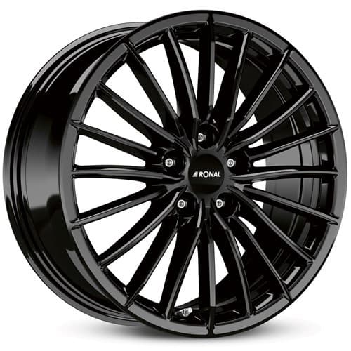 Ronal R68 Jetblack R19 9.5J 5x114.3 ET45 - nuotrauka 1