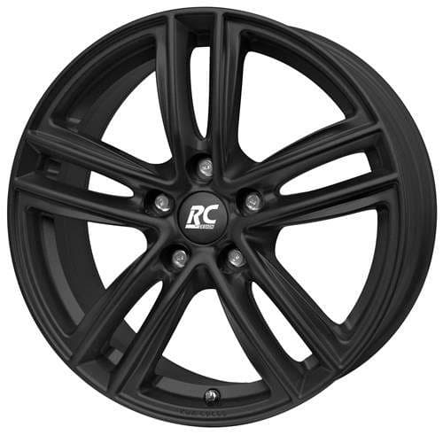 RC-Design RC27 Schwarz-Matt Lackiert R15 6J 5x114.3 ET35 - nuotrauka 1