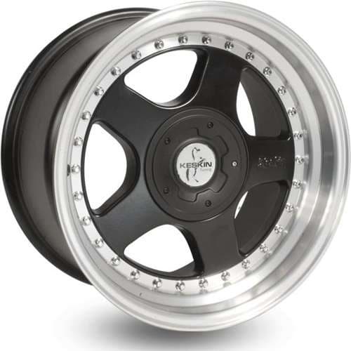 Keskin Tuning KT1 Black lip polish R18 10J 5x112/120 ET18 - nuotrauka 1
