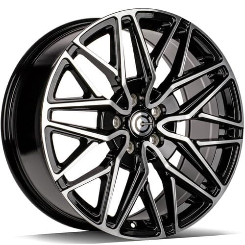 Carbonado Idaho Black Front Polished R18 8J 5x108 ET45 - nuotrauka 1