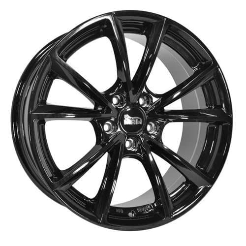MAM A5 Black painted R19 8J 5x112 ET30 - nuotrauka 1