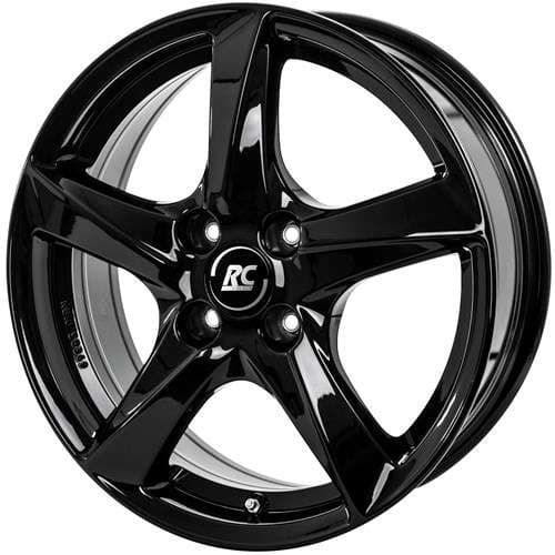 RC-Design RC30 Schwarz Glanz R16 6.5J 4x100 ET45 - nuotrauka 1