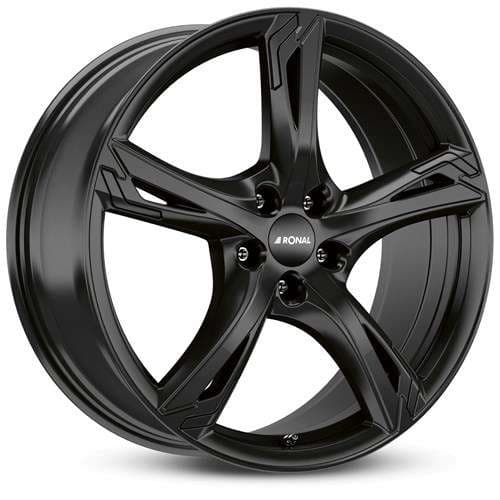 Ronal R62 Jetblack R17 7.5J 5x108 ET45 - nuotrauka 1