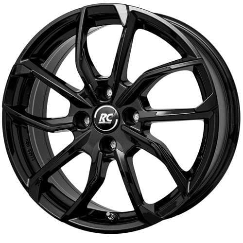 RC-Design RC34 Schwarz Lackiert R17 6.5J 4x100 ET43 - nuotrauka 1