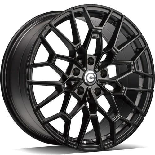 Carbonado Slash Deep Matt Black R18 8.5J 5x112 ET30 - nuotrauka 1