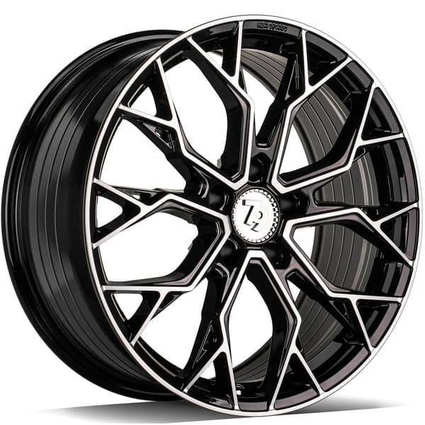 seventy9 SSF-2 Black Front Polished R19 8.5J 5x112 ET30 - nuotrauka 1
