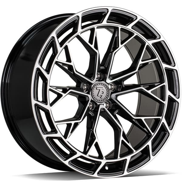seventy9 SCF-Z Black Front Polished R21 9.5J 5x112 ET25 - nuotrauka 1