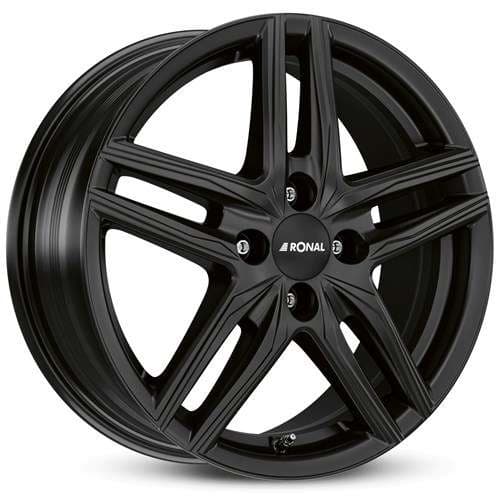 Ronal R65 Jetblack-Matt R17 7J 4x100 ET35 - nuotrauka 1