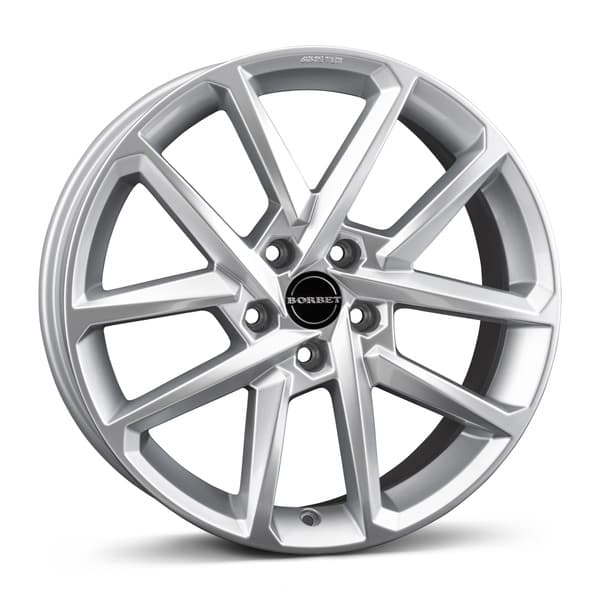 Borbet N Crystal silver R19 8J 5x108 ET43 - nuotrauka 1