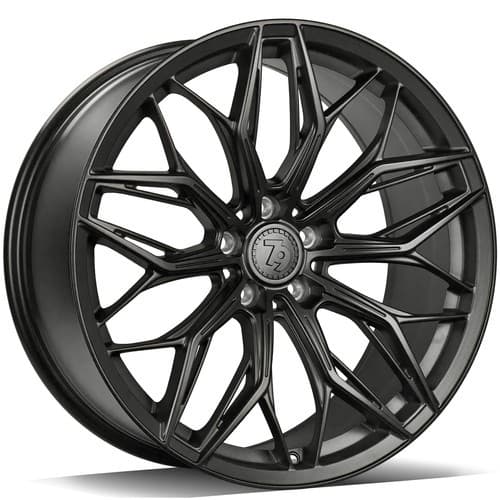 seventy9 SCF-P Half Black Matt R19 8.5J 5x112 ET30 - nuotrauka 1