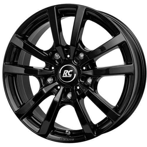 RC-Design RC25T Schwarz Lackiert R17 7J 5x112 ET51 - nuotrauka 1
