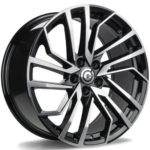 Carbonado Game Black Front Polished R18 8J 5x112 ET35 - nuotrauka 1