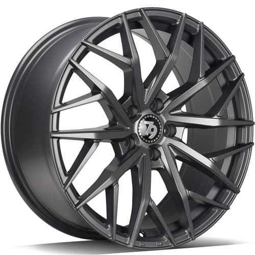 seventy9 SV-C Titan Black R18 8J 5x112 ET45 - nuotrauka 1