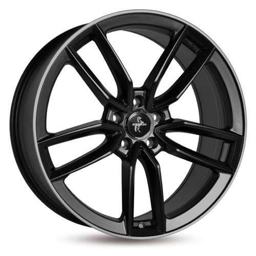 Keskin Tuning KT21 Matt Black Lip Polish R18 8J 5x112 ET30 - nuotrauka 1