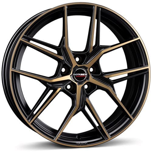 Borbet QX Black Bronze Matt R19 8J 5x112 ET44 - nuotrauka 1