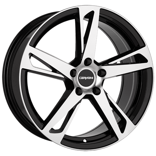 Carmani 16 Anton Black polished R16 6.5J 5x114.3 ET45 - nuotrauka 1