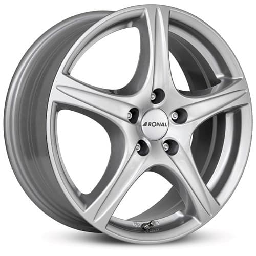 Ronal R56 Kristallsilber R17 7J 5x112 ET37 - nuotrauka 1