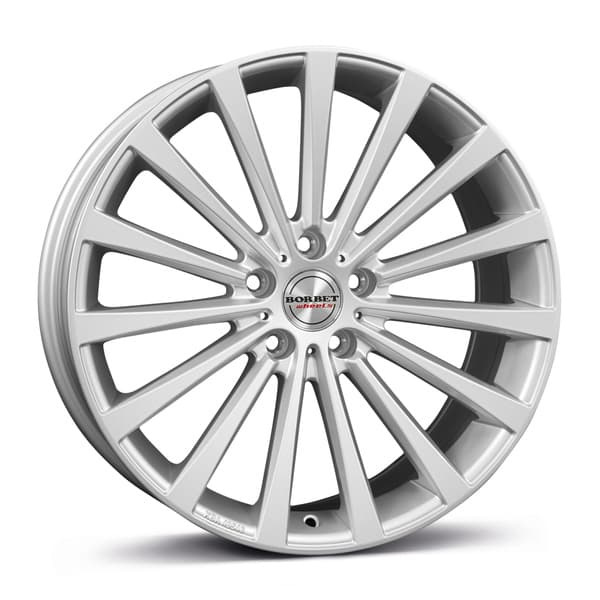 Borbet BLX Brilliant Silver R18 8.5J 5x114.3 ET35 - nuotrauka 1