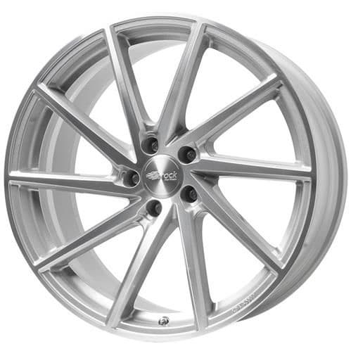 Brock B37 Kristallsilber Voll-Poliert R18 8J 5x120 ET34 - nuotrauka 1